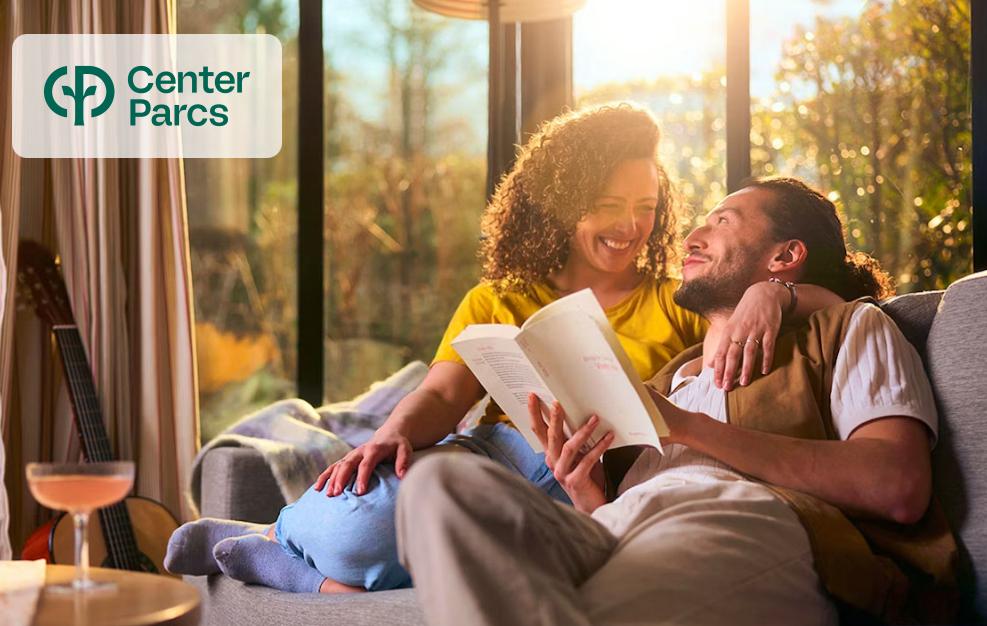 4 dagen Center Parcs met keuze uit 4 parken (2p.), Twee personen, Ticket of Toegangskaart