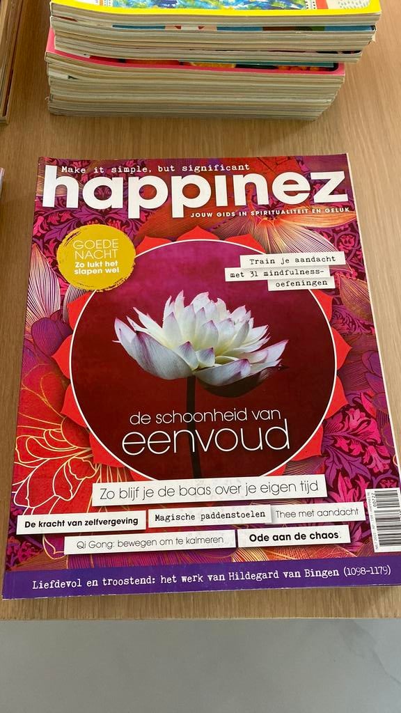 Happinez - 4 stuks, Ophalen, Gelezen