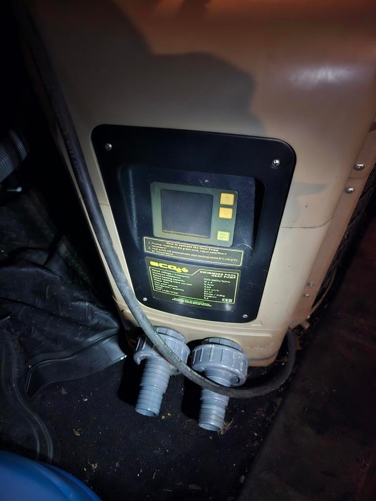 Zwembad warmtepomp 6kw en zandfilterpomp, Ophalen of Verzenden