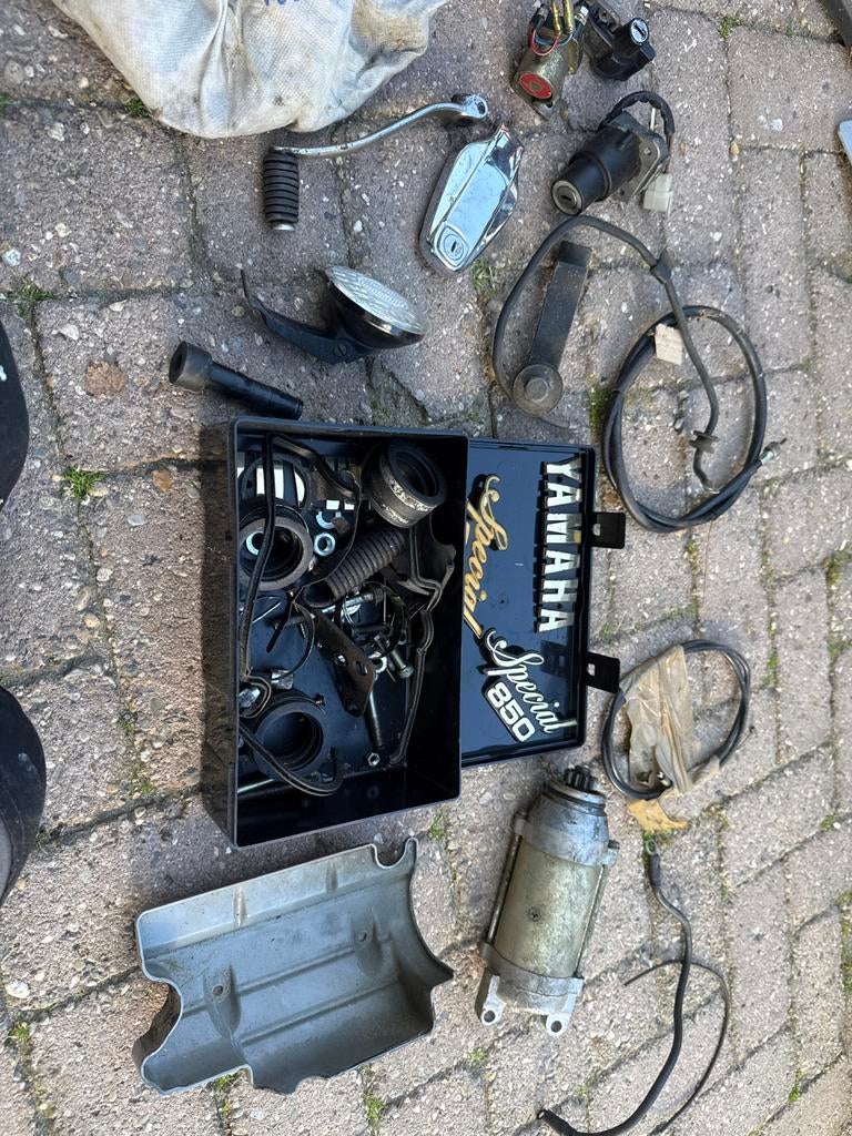Yamaha Special 850 Onderdelen: Startmotor, Contactslot e.a., Ophalen of Verzenden, Gebruikt