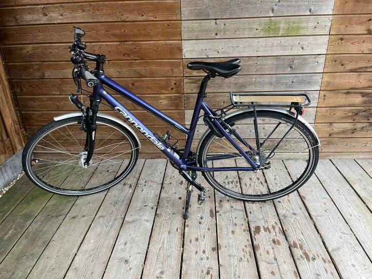 Cannondale fiets - 21 versnellingen - Sportief en praktisch, Ophalen, Gebruikt, Meer dan 20 versnellingen, Overige merken