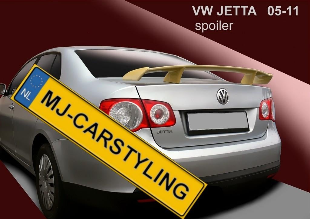VW Jetta MK5 - Achterklep spoiler II, Ophalen of Verzenden, MJ-Carstyling, Info@mj-carstyling.net, Sibeliusstraat 81 5011JH Tilburg