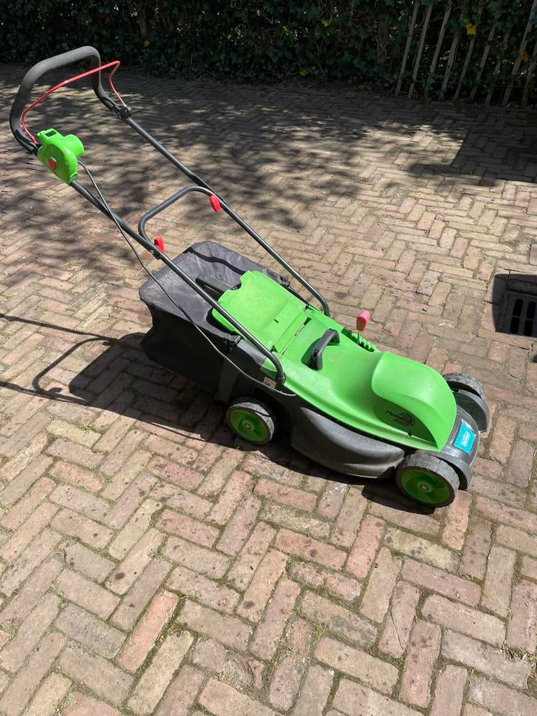 Florabest grasmaaier, Ophalen, Cirkelmaaier, Elektrische grasmaaier, Opvangbak