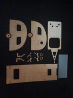 Klassieke caravan houten zelfbouwpakket, Overige merken, Verzenden, Nieuw, Groter dan 1:32