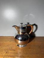 Vintage antieke verzilverde rieten chocoladekan.499, Antiek en Kunst, Ophalen of Verzenden