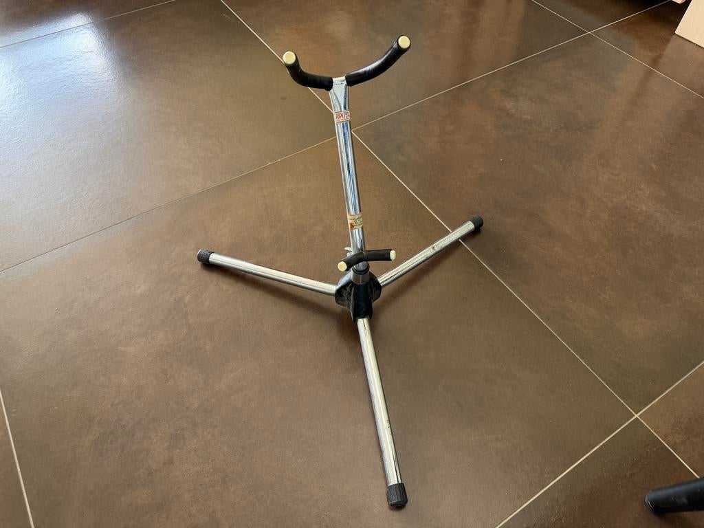 Saxofoon standaard, Ophalen of Verzenden, Gebruikt, Saxofoon