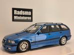 BMW E36 Touring 328I M Pack Blau - 1:18 OttoMobile, OttOMobile, Auto, Ophalen of Verzenden, Zo goed als nieuw