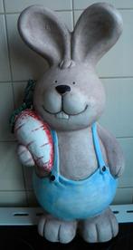 KONIJN, HAAS, HEEL LEUK BEELD GEWICHT 2.846 GRAM PAASHAAS, Ophalen of Verzenden, Gebruikt, Overige soorten, Beeldje of Figuurtje