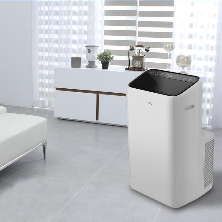 AUX MOBIELE AIRCO - KOELEN EN VERWARMEN - WIFI - WIT, Huis en Inrichting, Stoffering | Gordijnen en Lamellen, Nieuw, Minder dan 100 cm