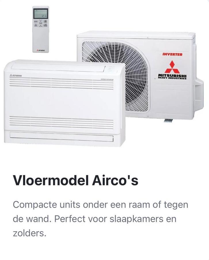 Airco installatie inclusief advies en service, Witgoed en Apparatuur, Airco's, Nieuw, Wandairco, 60 tot 100 m³, 3 snelheden of meer