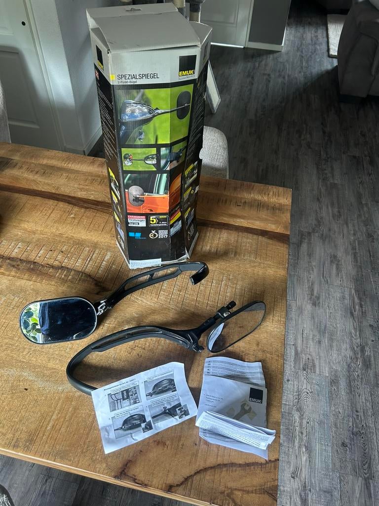 Caravan spiegels EMUK Bmw X3 (G01) vanaf 11/2017 X4 X5 en X6, Ophalen, Gebruikt, BMW