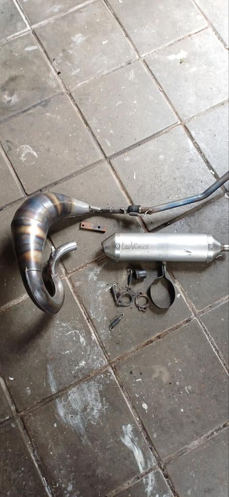 Leovince uitlaat derbi, Ophalen, Gebruikt