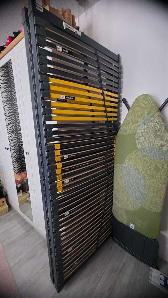 2x Lattenbodem 80x200 - BeterBed, Huis en Inrichting, Slaapkamer | Matrassen en Bedbodems, Ophalen, Info@beterbed.nl, Eenpersoons
