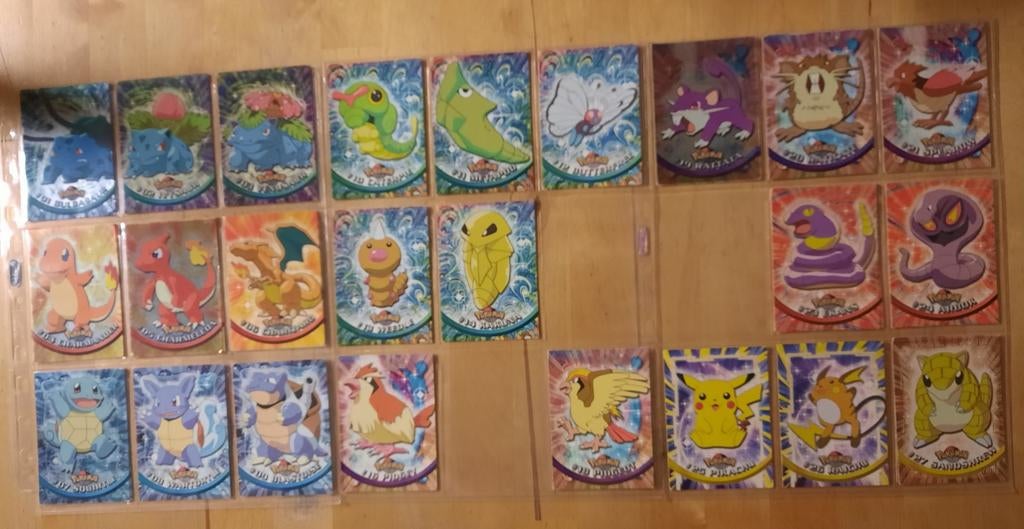 Pokemon kaarten van Topps uit 1999, Ophalen of Verzenden, Nieuw