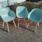 3 x Kuipstoel als nieuw, Hout, Drie, Stoelenco@hotmail.com, Wit