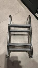 Plastimo RVS Aanhangladder met 4 Treden, Ophalen of Verzenden, Gebruikt, Overige typen