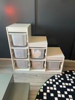 Witte IKEA Trofast kast opbergcombinatie met bakken ZGAN, Ophalen, Gebruikt, Kast, 75 tot 100 cm