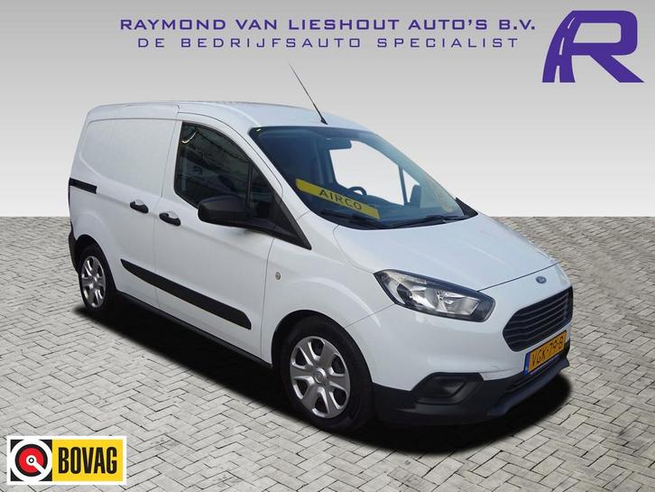Ford Transit Courier 1.0 Trend EcoBoost S&S BENZINE GRIJS KE, Auto's, Bestelauto's, Bedrijf, Te koop, ABS, Airconditioning, Bluetooth