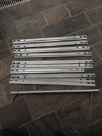 Ophangrail bovenkasten keuken lbadkamer kast, Huis en Inrichting, Verzenden, 50 tot 100 cm, Zo goed als nieuw, Minder dan 100 cm