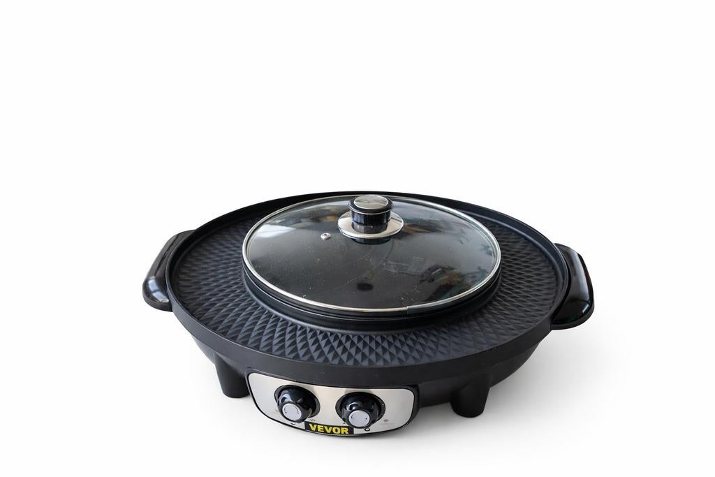 Elektrische Hotpot + Grill (1x gebruikt), Huis en Inrichting, Keuken | Potten en Pannen, Ophalen of Verzenden, Zo goed als nieuw