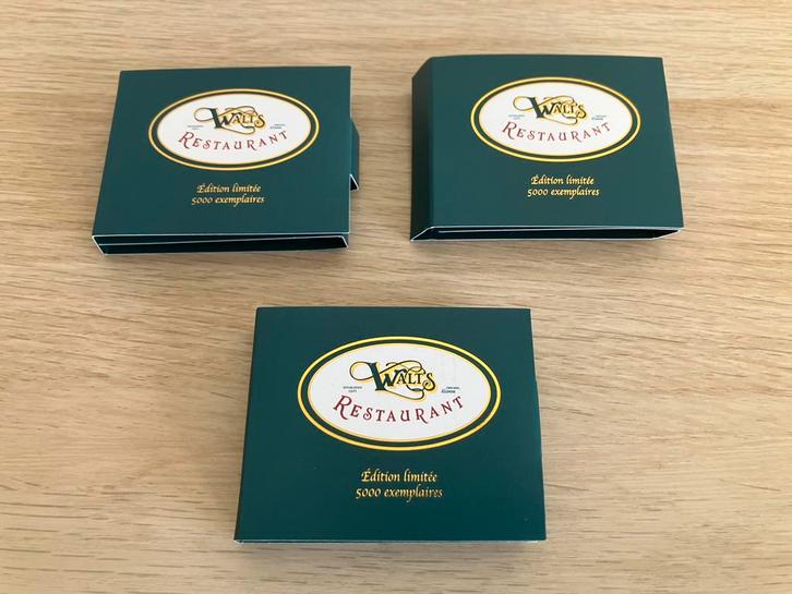Disneyland Paris Walts Restaurant pin set LE5000, Verzamelen, Disney, Zo goed als nieuw, Overige figuren, Ophalen of Verzenden