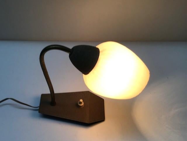 Mooi vintage wandlampje uit de jaren 50., Ophalen of Verzenden, Zo goed als nieuw, Metaal, Vintage