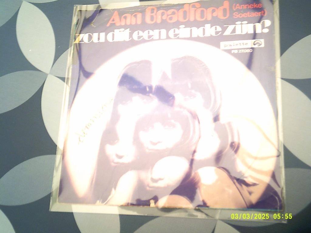 Ann Bradford ‎– Weet Je, Weet Je / ( Ann Soetaert)vinyl "7", Ophalen of Verzenden, Zo goed als nieuw, Overige formaten, Pop