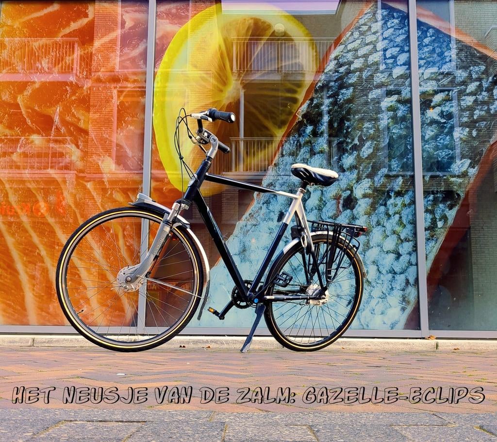 Gazelle Eclips | 57''/28'' | 8 versnellingen - Shimano Nexus, 57 tot 61 cm, Ophalen, Gazelle, Versnellingen
