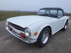 Triumph TR6 Cabrio Oldtimer, Auto's, 2500 cc, Achterwielaandrijving, Zwart, Cabriolet