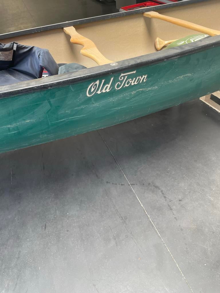Old Town Penobscot 164 Canadese Kano, Watersport en Boten, Kano's, Ophalen, Gebruikt, Met peddels, Twee personen