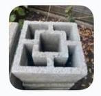 Betonnen sierblokken GRATIS, Ophalen of Verzenden, Gebruikt, Beton, Overige typen