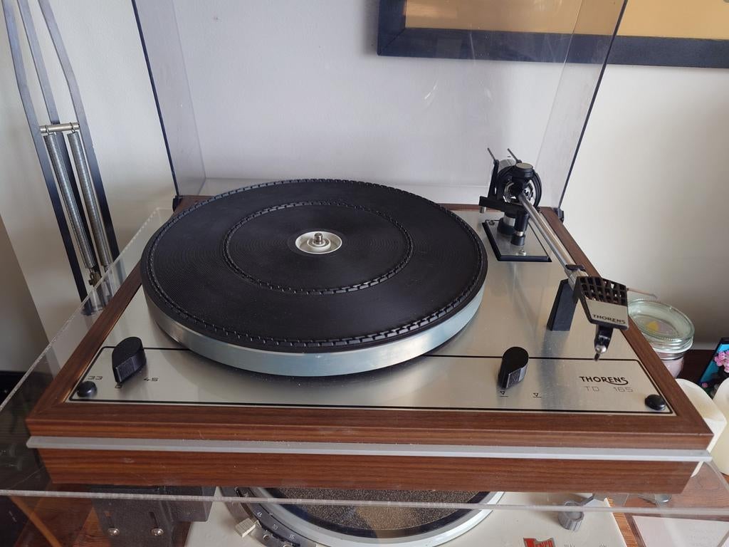 Thorens TD165 met Stanton 681EEE element, Ophalen, Gebruikt, Platenspeler, Thorens