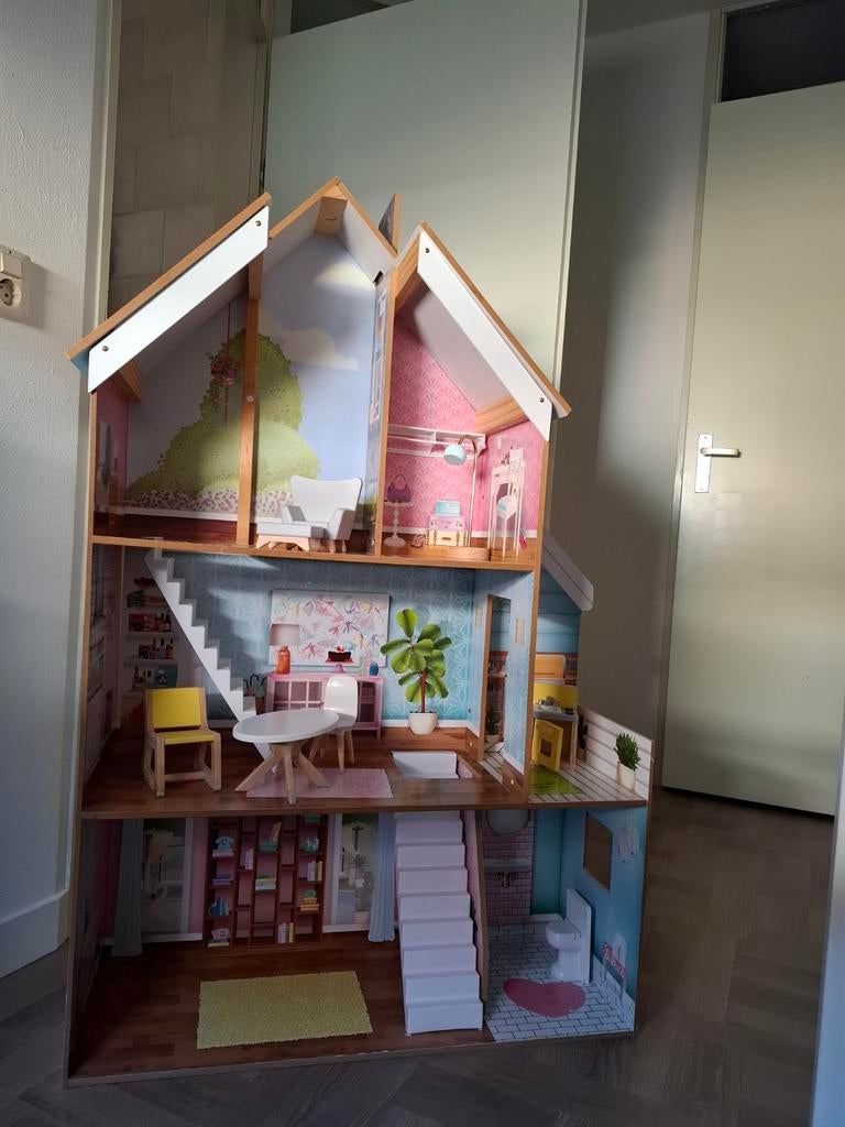 Poppenhuis Kidkraft, Ophalen, Gebruikt, Poppenhuis