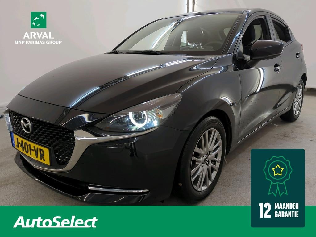 Mazda 2 1.5 Skyactiv-G 90pk Luxury | i-Activsense Pakket | N, Auto's, Mazda, Voorwielaandrijving, 12 maanden, Stof, 4 cilinders
