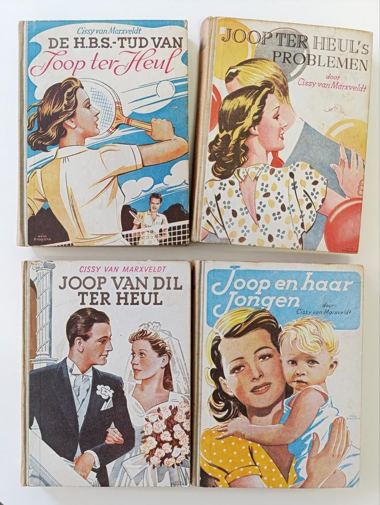 4delen Joop ter Heul Cissy van Marxveldt, Boeken, Ophalen of Verzenden, Gelezen