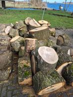 Zes kuub gemengd haardhout - Eiken & Essen, Tuin en Terras, Haardhout, 6 m³ of meer, Ophalen, Eikenhout, Blokken