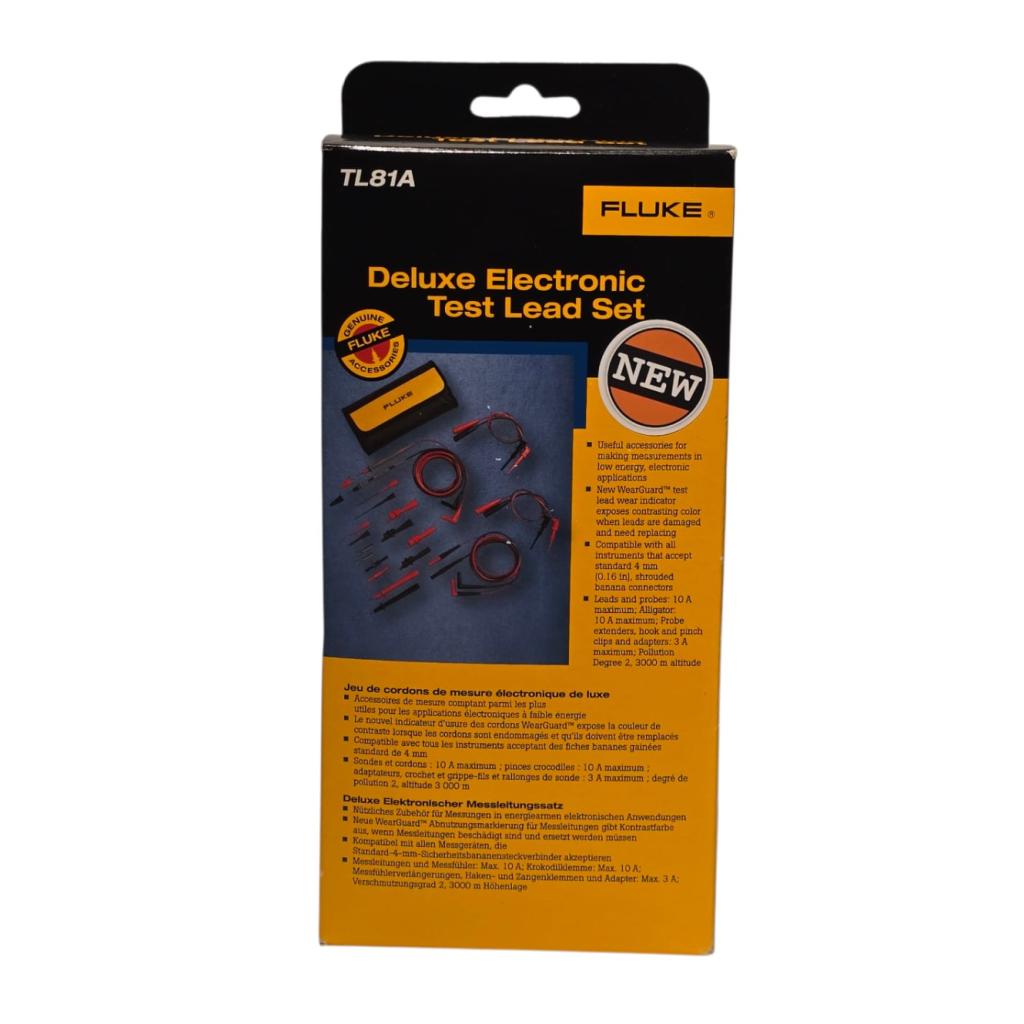 Fluke TL81A Veiligheidsmeetsnoerenset  | Nieuw, Fluke, Nieuw, Support@fluke.com, 6920 Seaway Blvd
Everett, WA 98203
USA