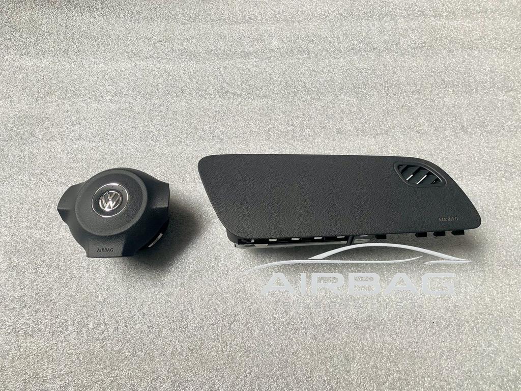 Complete airbag set VW Polo 6R model 2009-2015 6R0880204 6R0, Gebruikt, -, Volkswagen, -