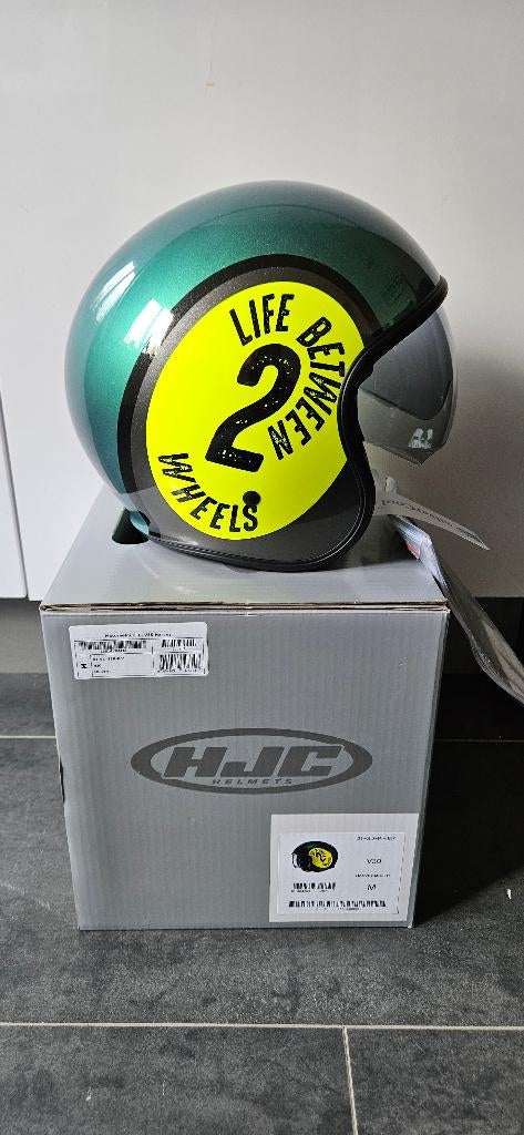 HJC V30 Harvey maat M, Motoren, Kleding | Motorhelmen, M, Ophalen of Verzenden, Nieuw zonder kaartje, HJC