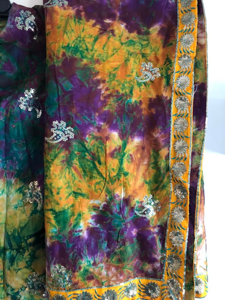 Bollywood Salwaar Kamiz 3-delig - Ideaal voor Hennafeest, Ophalen of Verzenden, Zo goed als nieuw