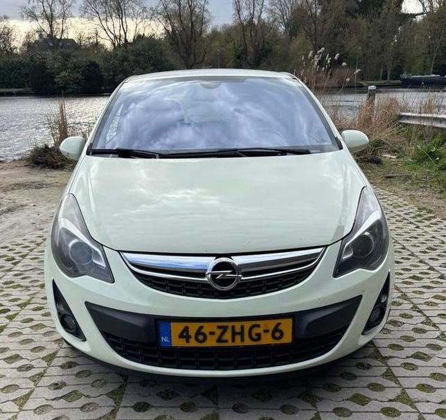 Opel Corsa 1.3 Cdti 3D 70KW 2012 Groen, Auto's, Opel, Voorwielaandrijving, 1063 kg, Origineel Nederlands, Particulier
