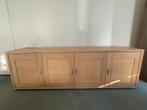 Houten dressoir met lades en deuren, Ophalen, Gebruikt, 150 tot 200 cm, Met lade(s)
