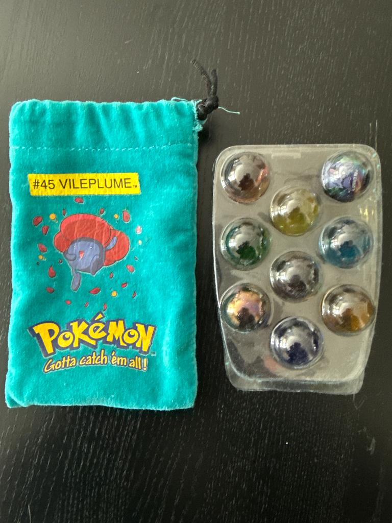 Pokémon Topps 1999 collectible marbles Knikkers, Verzenden, Nieuw