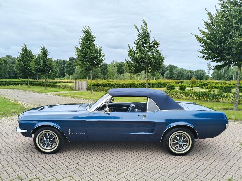 Ford Mustang CONVERTIBLE C CODE NL KENTEKEN (bj 1967), Auto's, Automaat, Cabriolet, Origineel Nederlands, Ford