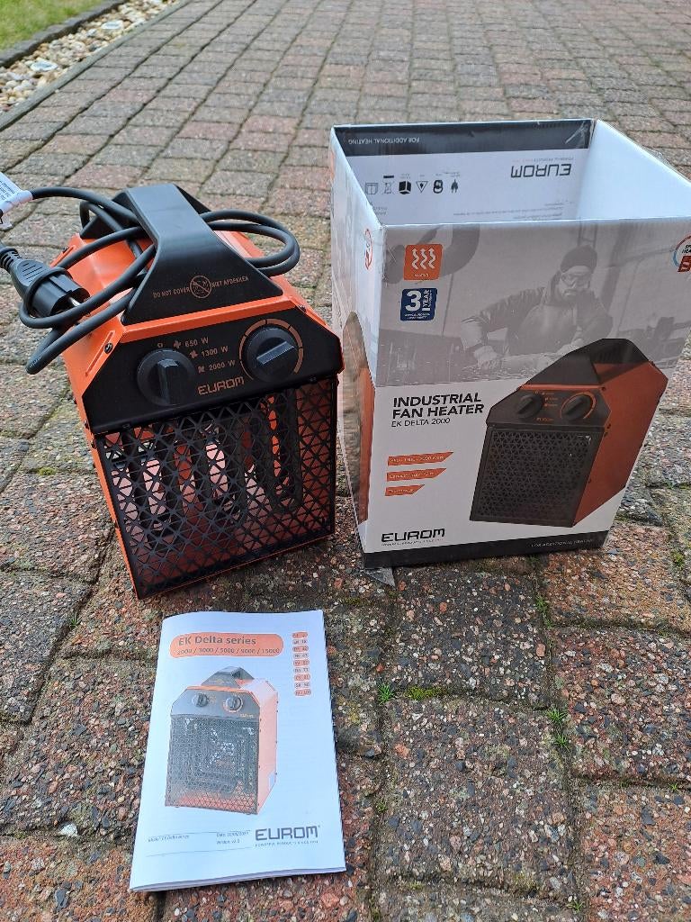 Heater Eurom, Ophalen, 30 tot 80 cm, Kachel, Minder dan 60 cm