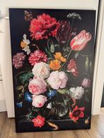 Prachtig Canvas Schilderij Bloemenstilleven 115x75x4 cm, Ophalen of Verzenden