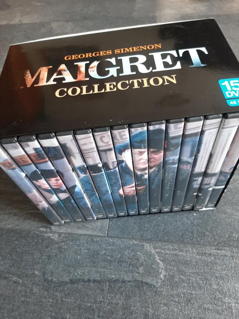 Maigret collection dvd, Cd's en Dvd's, Dvd's | Tv en Series, Vanaf 16 jaar, Ophalen of Verzenden, Zo goed als nieuw
