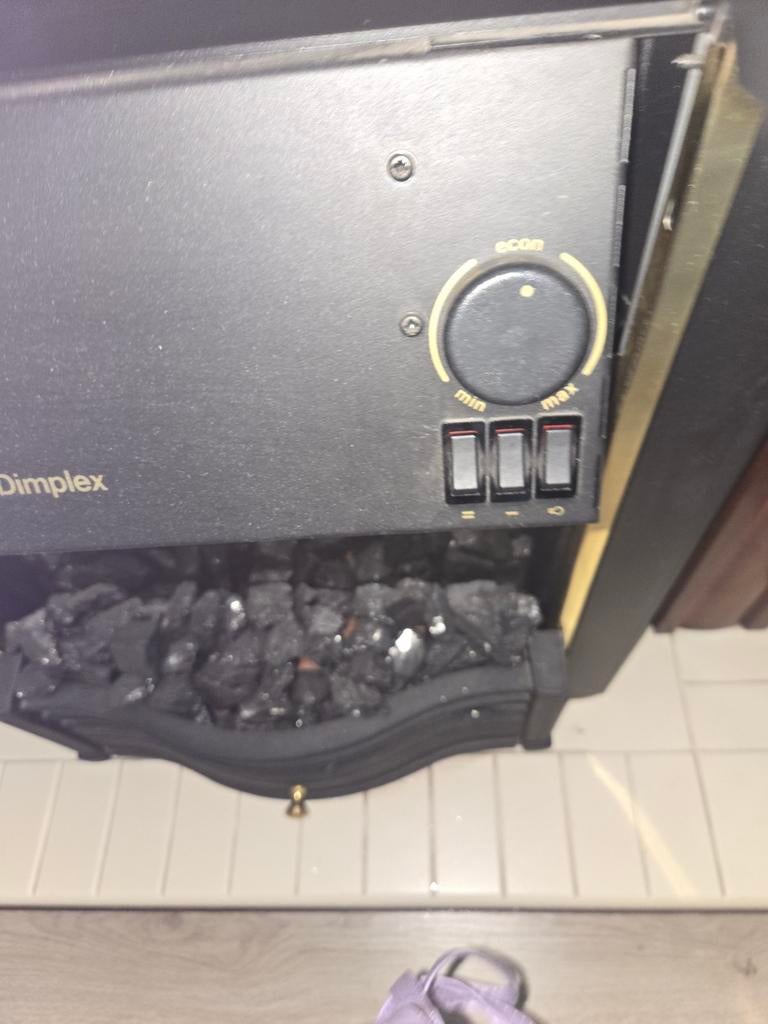 Schouw met kachel - Werkt prima, geeft veel warmte, Huis en Inrichting, Kachels, Ophalen of Verzenden