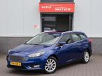 Ford Focus Wagon 1.0 Titanium navi LM camera org NL, Auto's, Ford, 125 pk, Gebruikt, Euro 6, Blauw