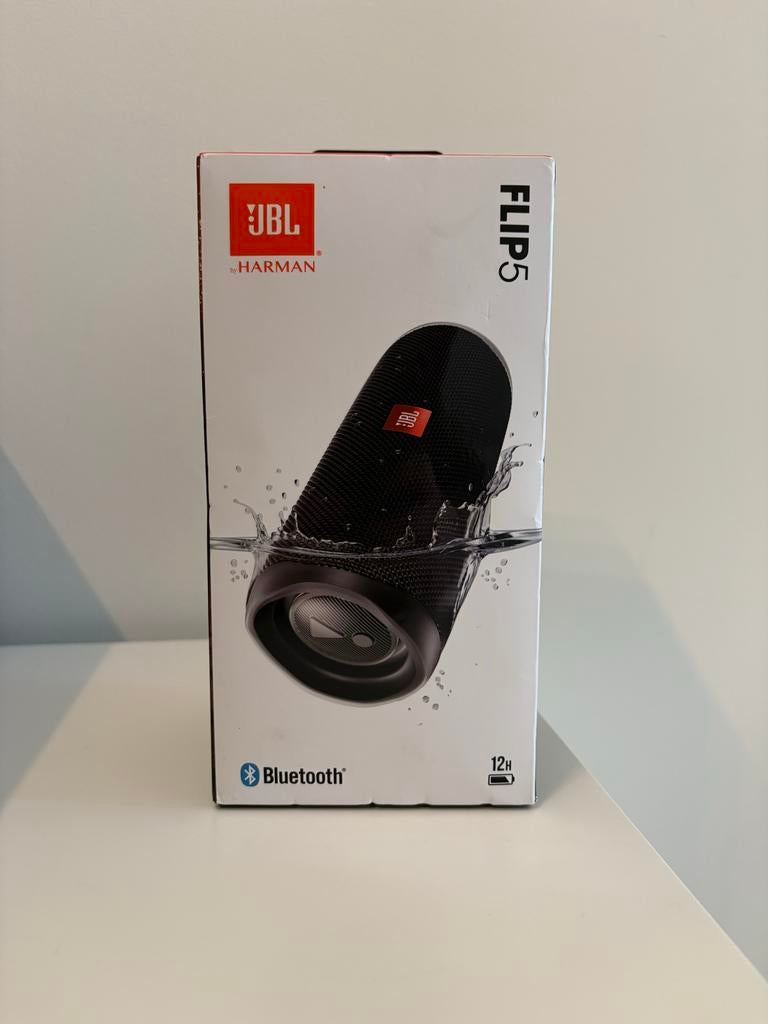 JBL Flip 5 Draagbare Bluetooth Speaker - Zwart NEW, Audio, Tv en Foto, Luidsprekers, Ophalen, JBL, Overige typen, Nieuw